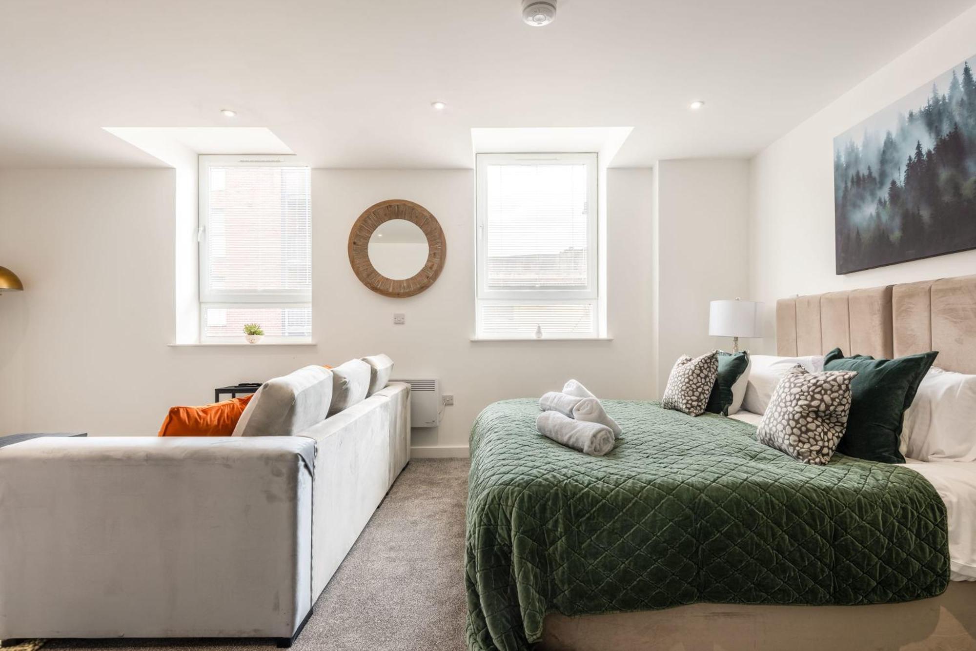 Contemporary 1 Bed Central Rotherham Studio Екстер'єр фото