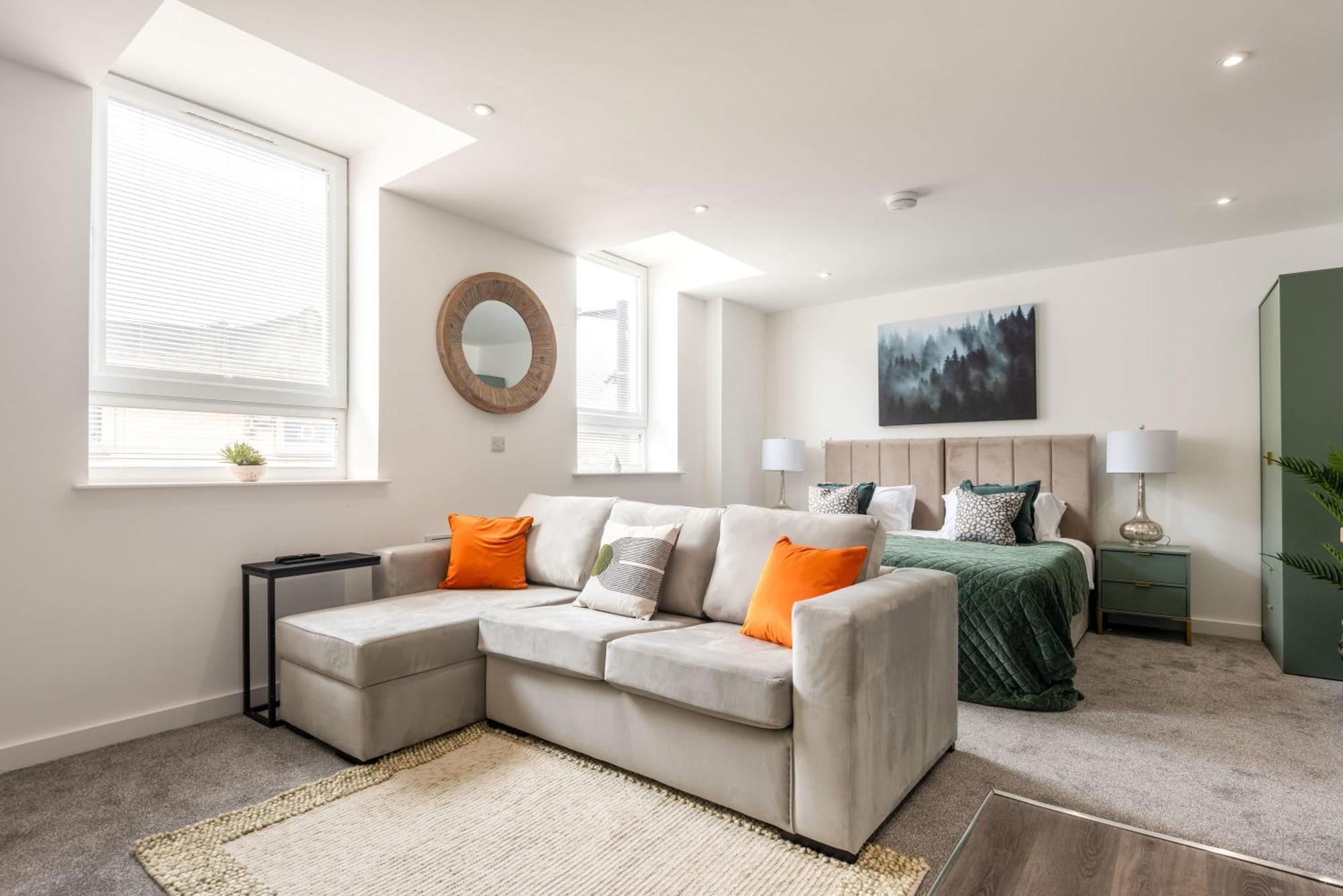 Contemporary 1 Bed Central Rotherham Studio Екстер'єр фото